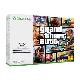 Xbox One S 500GB - Branco + Grand Theft Auto 5
