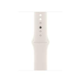 Apple Watch Series 10 (2024) GPS 46 mm - Alumínio Rosa-dourado - Bracelete desportiva Luz das estrelas