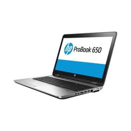 HP ProBook 650 G2 15-inch (2016) - Core i5-6300U - 8GB - SSD 256 GB AZERTY - Francês