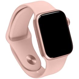 Apple Watch (Series 5) 2019 GPS 44 - Alumínio Dourado - Circuito desportivo Rosa