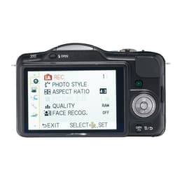 Lumix DMC-GF3 - Preto + Panasonic Lumix G Vario 14-42 mm f/3.5-5.6 f/3.5-5.6