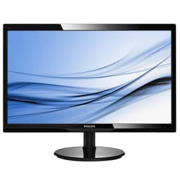 24-inch Philips 246V5LHAB 1920 x 1080 LCD Monitor Preto