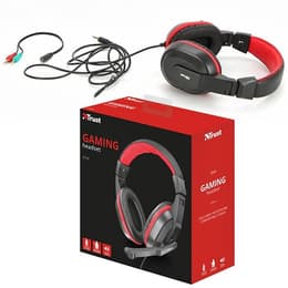Gaming Ziva jogos Auscultador- com microfone - Preto/Vermelho