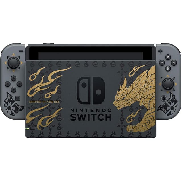 Nintendo Switch 32GB Cinzento Edição limitada Monster Hunter Rise