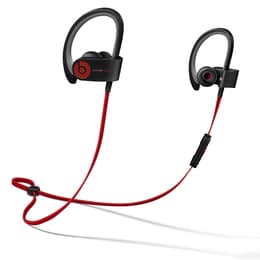 Beats By Dr. Dre Powerbeats 2 Earbud Redutor de ruído Bluetooth Earphones - Preto/Vermelho