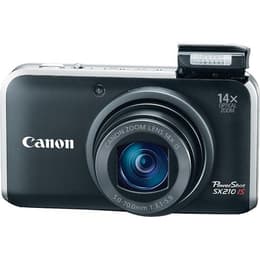 Canon PowerShot SX210 IS Compacto 14 - Preto