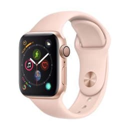 Apple Watch (Series 4) 40 - Alumínio Dourado - Circuito desportivo Rosa