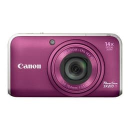 Canon PowerShot SX210 IS Compacto 14 - Roxo/Cizento