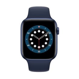 Apple Watch (Series 6) GPS 44 - Alumínio Azul - Bracelete desportiva Azul