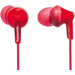 Panasonic RPHJE125ER Earbud Earphones - Vermelho