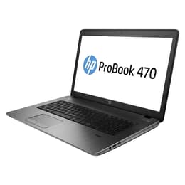 HP ProBook 470 G2 17,3-inch (2015) - Core i7-5500u - 8GB - SSD 240 GB AZERTY - Francês