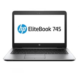 HP EliteBook 745 G4 14-inch (2016) - PRO A10-8730B - 8GB - SSD 256 GB QWERTY - Inglês (EUA)