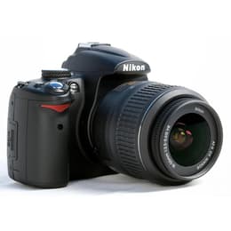 Reflexo D5000 - Preto + Nikon AF-S DX Nikkor 18-55mm f/3.5-5.6G VR