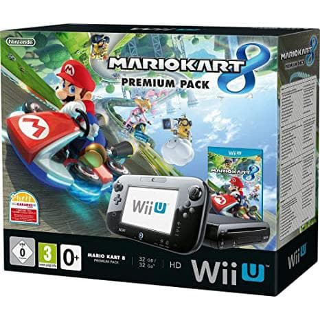 Wii U Premium 32GB - Preto + Mario Kart 8