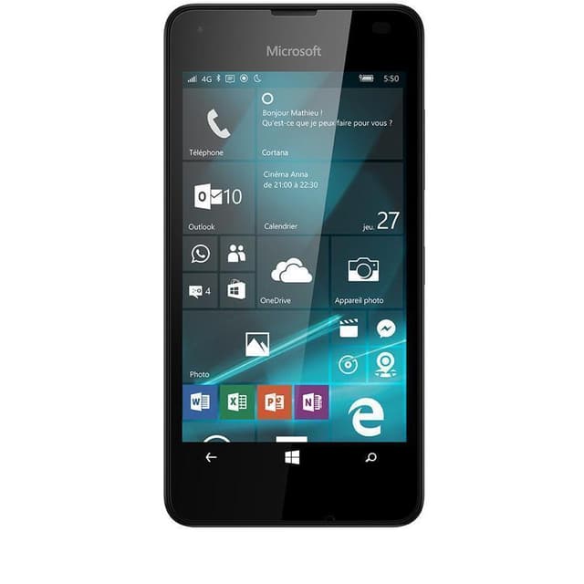 Nokia Lumia 550 - Preto- Desbloqueado