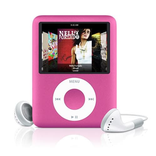 Apple iPod Nano 6 Leitor De Mp3 & Mp4 8GB- Rosa