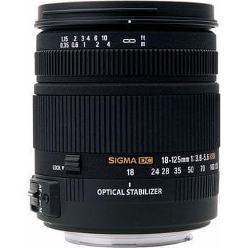 Sigma Lente 18-125mm f/3.8-5.6