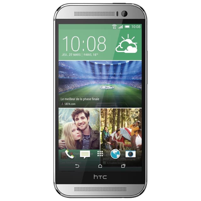 HTC One M8 16 GB - Prateado - Desbloqueado