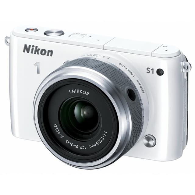 Nikon 1 S1 Híbrido 10 - Branco