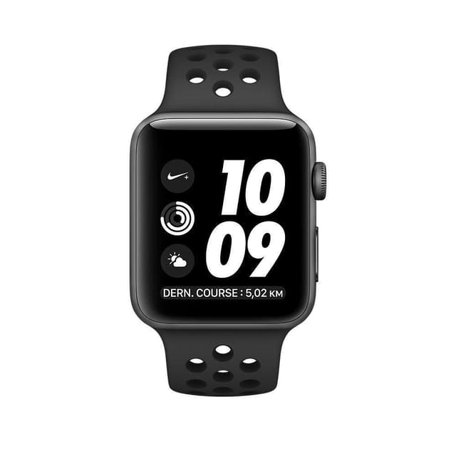 Apple Watch (Series 2) 42 - Alumínio - Nike desportiva Preto