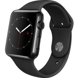 Apple Watch (Series 2) 2016 38 - Alumínio Cinzento sideral - Nike desportiva Preto