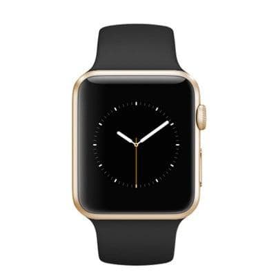 Apple Watch (Series 3) Setembro 2017 38 - Alumínio Dourado - Circuito desportivo Preto