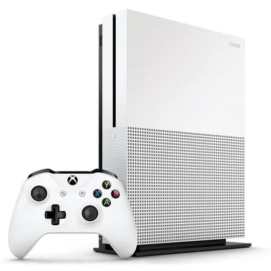 Xbox One S 1000GB - Branco + Minecraft