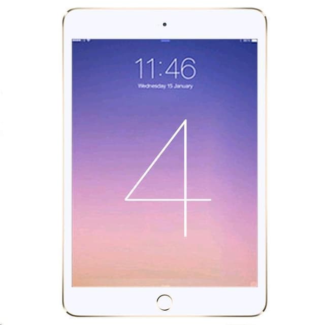 iPad mini 4 (2015) 16GB - Dourado - (WiFi)