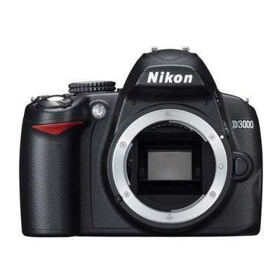 Nikon D3000 Reflex 10.2 - Preto