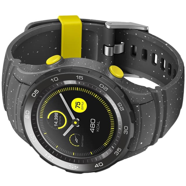 Huawei Smart Watch Watch 2 Sport GPS - Cinzento/Amarelo