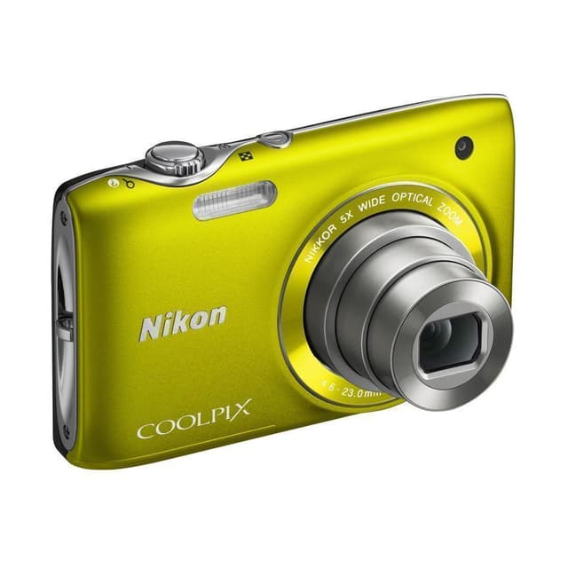 Nikon Coolpix S3100 Compacto 14 - Amarelo