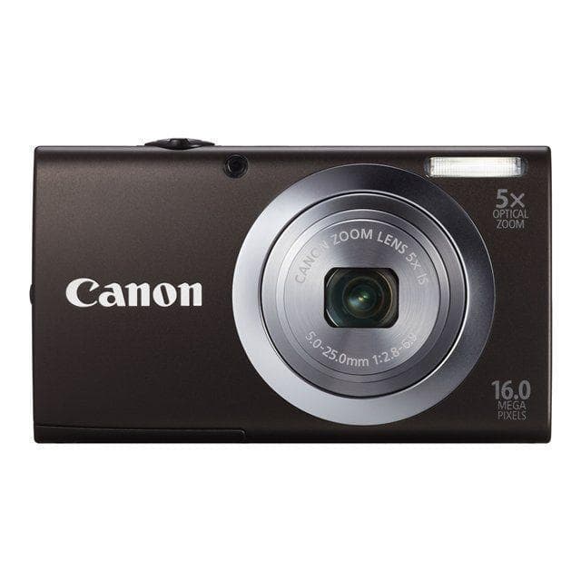 Canon PowerShot A2400 IS Compacto 16 - Castanho