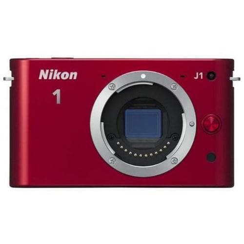 Nikon 1 J1 Compacto 10 - Vermelho
