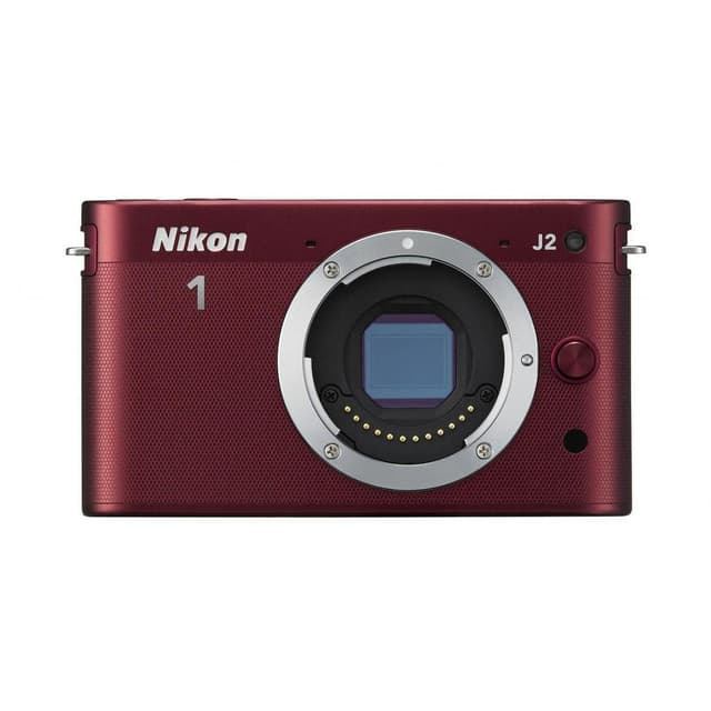 Nikon 1 J2 Híbrido 10 - Vermelho
