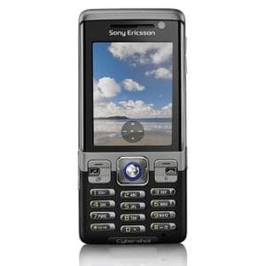 Sony Ericsson C702 - Preto/Cinzento- Desbloqueado